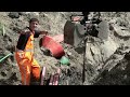 graafmachine in zand