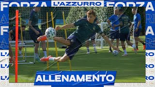 L'allenamento degli Azzurri in vista di Italia-Galles | EURO 2020