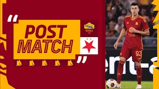 “Bella vittoria e prestazione convincente” | STEPHAN EL SHAARAWY AL TERMINE DI ROMA-SLAVIA PRAGA