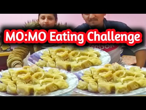 MOMO Eating Challenge. MUKBANG. Home made momo.Who get the Chilly momo?