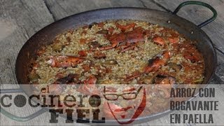 EL COCINERO FIEL #480 ARROZ CON BOGAVANTE EN PAELLA