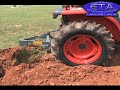 How to - Plow a Garden, Single Bottom Plow, 3pt. Hitch