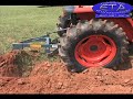 How to - Plow a Garden, Single Bottom Plow, 3pt. Hitch