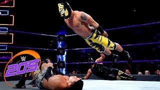 Linde Dorado & Gran Metalik vs. Itami & Tozawa - Tornado Tag Team Match: WWE 205 Live, Apr. 17, 2018
