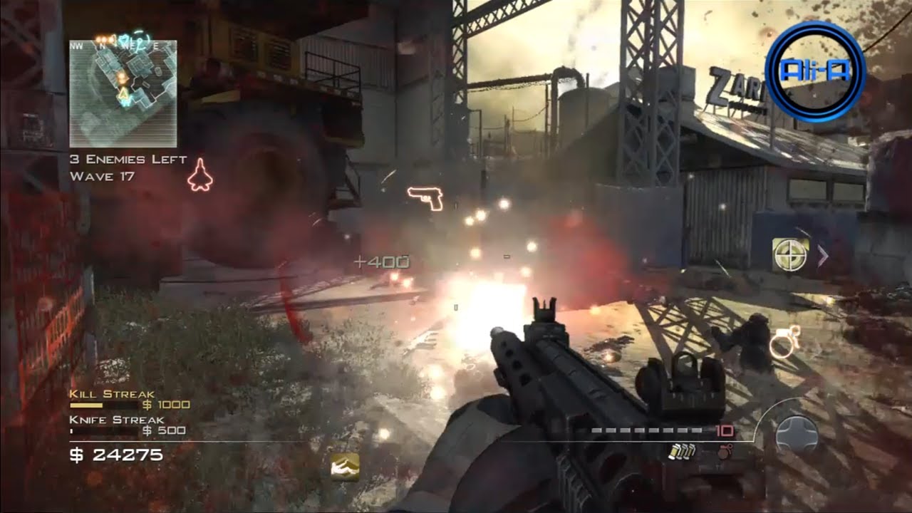 MW3 - Carbon "Survival Mode" w/ Ali-A Part 1! - (Call of Duty "Modern ...