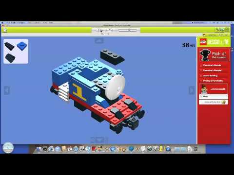 How to build lego thomas the tank engine