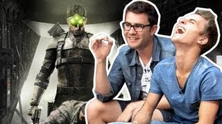 Cyprien Squeezie - Splinter Cell Blacklist (solo + coop)