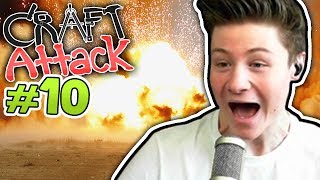 EXPLOSION! KING JOONGE DNER SPRENGT WIEDER! | Minecraft CRAFT ATTACK #10 | Dner