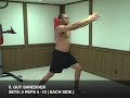 Men' s Fitness MMA Abs Workout