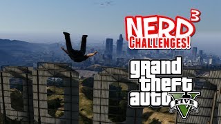 Nerd³ Challenges! Skyfall Golf! - GTA V