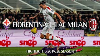 Highlights | Fiorentina 1-1 AC Milan | Matchday 25 Serie A TIM 2019/20