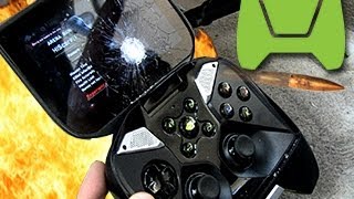 Nvidia Shield takes a bullet and still works! - Mossberg 464