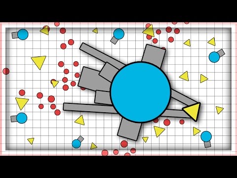 THE SECRET PENTA CANNON! | DIEP.IO Funny Moments