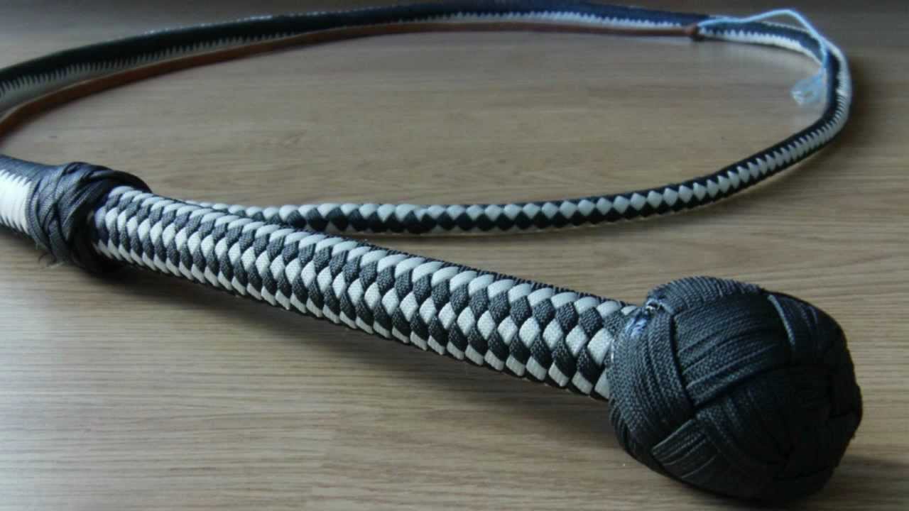 Paracord whip.