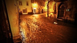 Alluvione a Rovereto - 24 giugno 2014 (Paura..!!)