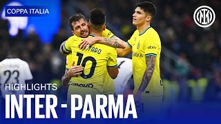 INTER vs PARMA 2-1 | HIGHLIGHTS | COPPA ITALIA 22/23 ⚫🔵🇬🇧???