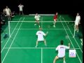 Badminton : Le double (INSEP)