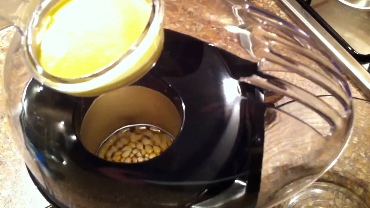 Popcorn machine testen - YouTube