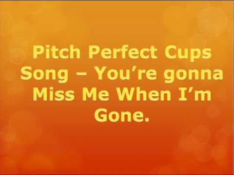 songs from pitchperfect