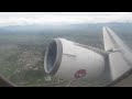 Biman DC-10-30 S2-ACO Takeoff from Kathmandu - Window View