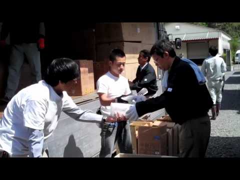 Delivering Household Supplies to Temporary Homes in Japan