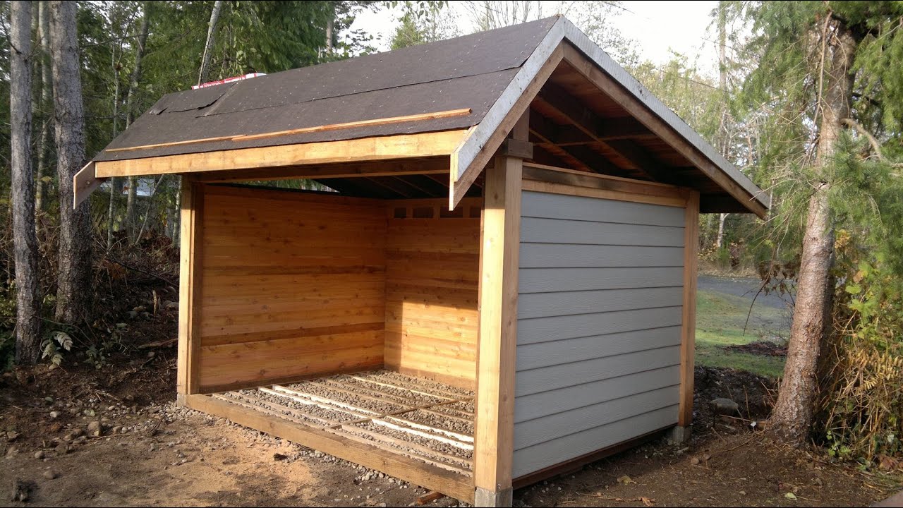 Instruction on Building the Ulimate Wood Shed in !0mins - YouTube