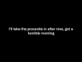 May Cause Discoloration of the Urine or Feces - Marilyn Manson w/lyrics
