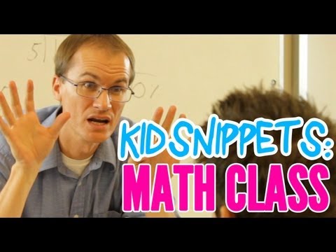 'Kid Snippets: "Math Class" (Imagined by Kids)' on ViewPure