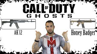 Les fusils d'assaut sur Ghosts : Honey Badger et Ak12 (Ep.1)