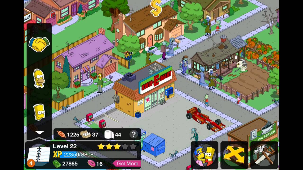 Simpsons - Tapped Out - Cheat - Get fast easy cash / xp on your iPhone ...