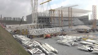 28/06/2013 - Arena Corinthians - Parte única - Demolição antigo CT