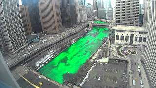 Chicago - Greening of the River 2014