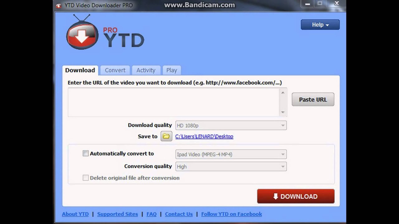 download YTD Video er Pro 7.4.0.3