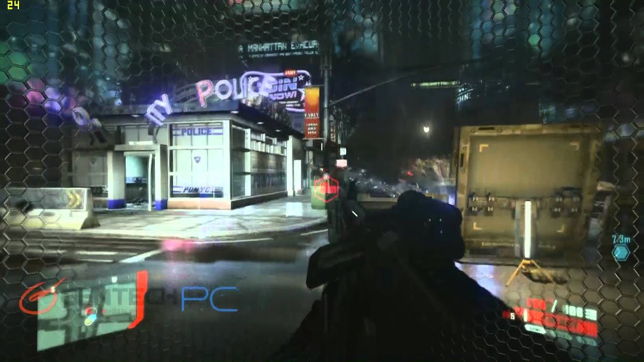 Crysis 2 on MSI GT683DXR with nVidia GTX570M overclocked! - YouTube