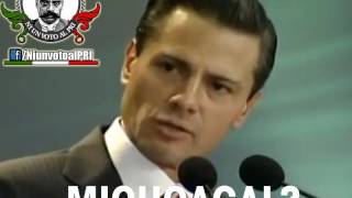 Peña Nieto se equivoca y no sabe decir Michoacán | 04.02.2014