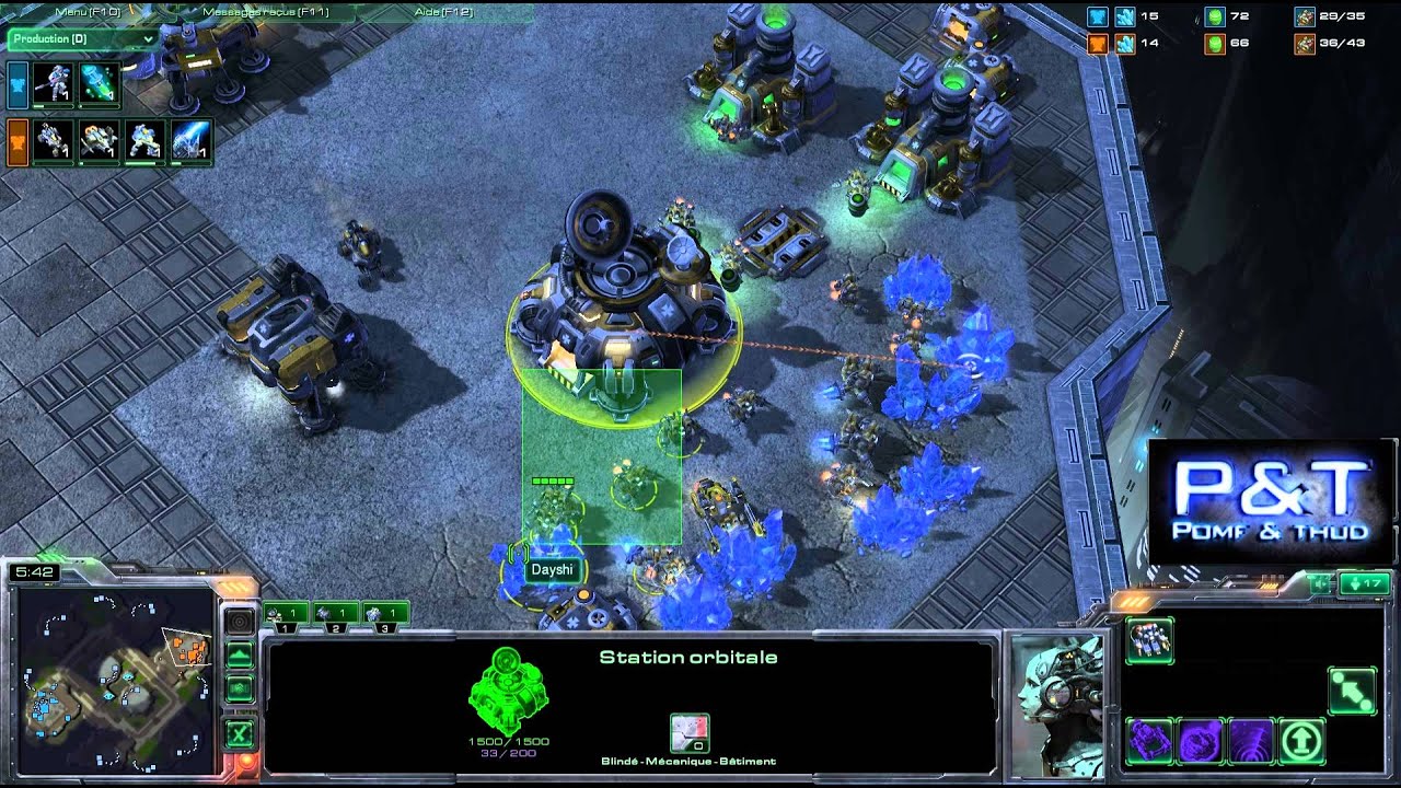 HD332) VirusSonG Vs Dayshi - TvT - Starcraft 2 Replay [FR] - YouTube