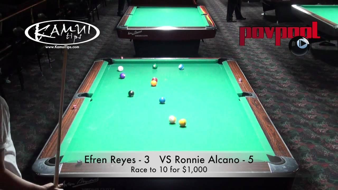 FINAL MATCH - Efren Reyes Vs. Ronnie Alcano - "The Pool ...