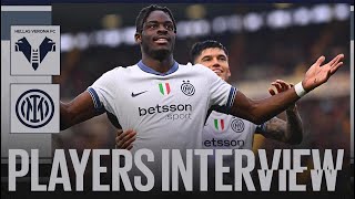 LE INTERVISTE DI ASLLANI, CORREA E BISSECK | H.VERONA 0-5 INTER 🎙️⚫🔵??