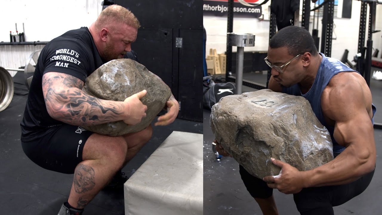 Worlds strongest man vs larry wheels | pound for pound!!. 