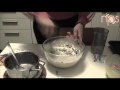 muffin bianchi e neri con gocce di cioccolato (tutorial)