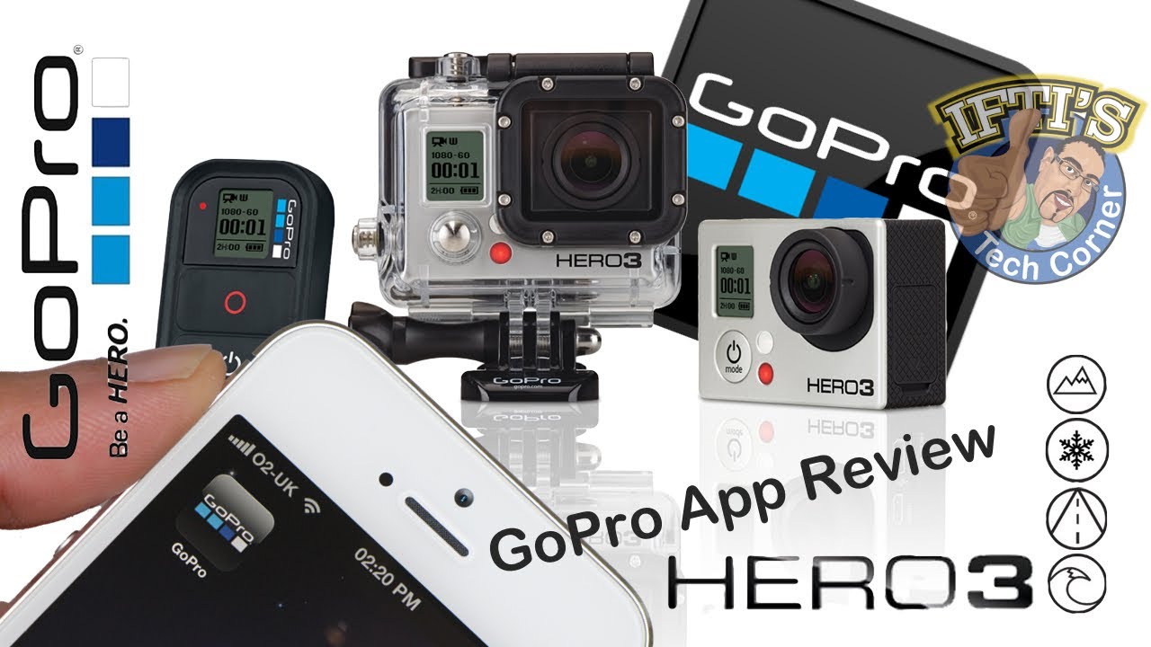 GoPro Hero 3 : SmartPhone/Tablet App - Setup & Review - YouTube