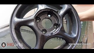 Water Transfer Printing - Hydrographics - Wassertransferdruck Carbon Fiber Wheel Rims (hgarts.com)