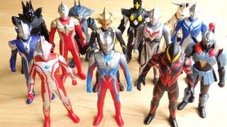 今月は大量買い！ウルトラヒーロー500 & ウルトラ怪獣500 ソフビ１３体を一気にレビュー