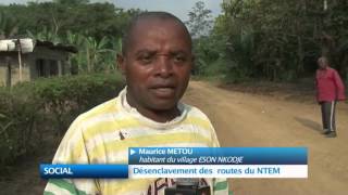 SOCIAL : Désenclavement des routes du NTEM
