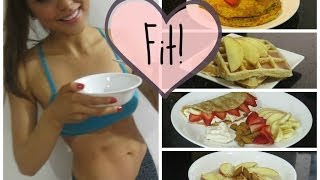 Desayunos FIT ♡( Pancakes, Waffles, Crepes y Bowl)