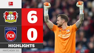 6(!) GOALS By Leverkusen! | BAYER 04 LEVERKUSEN — HEIDENHEIM | Highlights | Bundesliga 2025/26