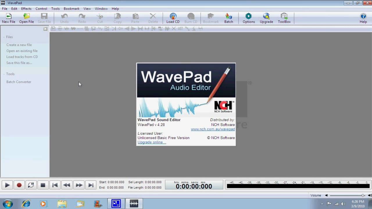 wavepad sound editor youtube