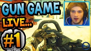 "REVENGE MATCH" - Gun Game LIVE w/ Ali-A #1! - (Call of Duty: Ghost)