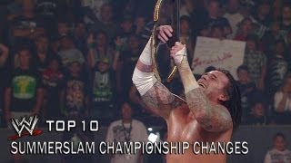 SummerSlam Championship Changes - WWE Top 10