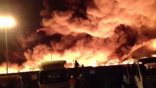 Large fire at Smethwick recycling plant